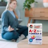 Doppelherz A-Z Multivitamin with Omega-3 - 30 Capsules