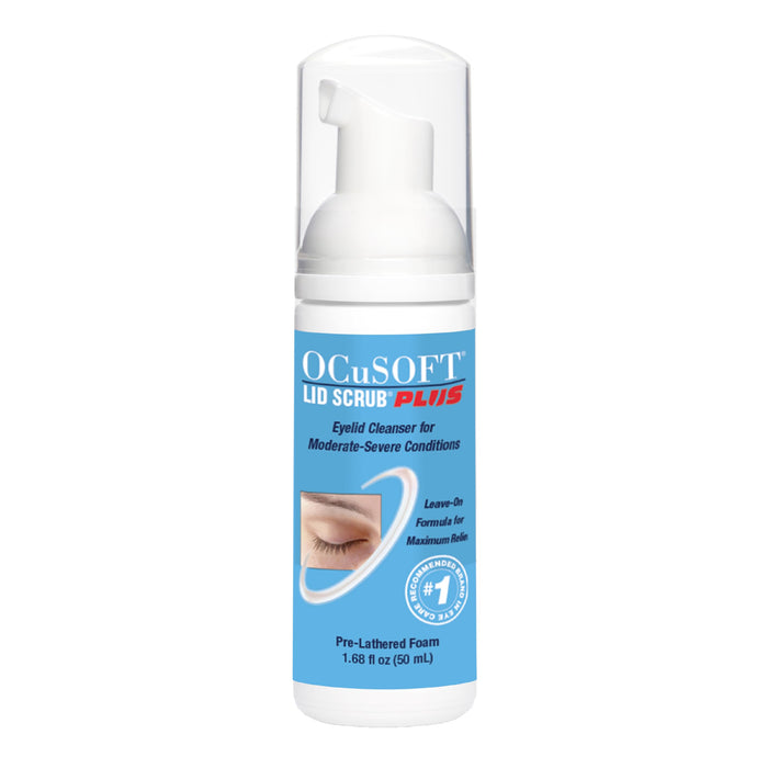 OCuSOFT Lid Scrub Plus Formula Foaming Eyelid Cleanser - 1.68 FL Oz