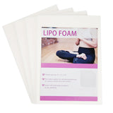 4 Pack Lipo Foam Pads Post Surgery, BBL Foam Boards Liposuction Surgery Foam Sheet for Recovery, Flattening Abdominal Help Out When Using Ab Board Compression Garments Tummy Tuck 8" x 11"