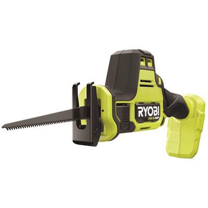 RYOBI ONE+ HP 18V Brushless Cordless Compact One-Handed Reciprocating Saw (Tool Only) PSBRS01B (Renewed)