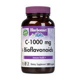 Bluebonnet Nutrition C-1000 mg Plus Bioflavonoids Caplets, Vitamin C 1000 mg, Citrus Bioflavonoids 500 mg, for Immune Health, Soy Free, Gluten Free, Non-GMO, Kosher, Dairy Free, Vegan, 180 Caplets