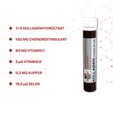 Doppelherz System Collagen 11,000 Plus – With nutrients that contribute to the health of the locomotor system and cell protection – 30 drinking bottles