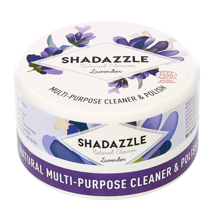 Shadazzle Natural All Purpose Cleaner and Polish – Eco friendly Multi-purpose Cleaning Product – Cleans & Polishes any washable surface (Lavender)