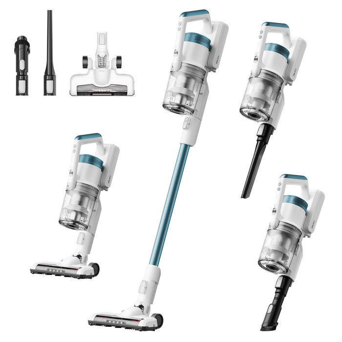 Eureka RapidClean Pro Cordless Cleaner for Hard Floors Lightweight Stick Vacuum LED Headlights, Convenient Stick and Handheld Vac, Blue, NEC280TL