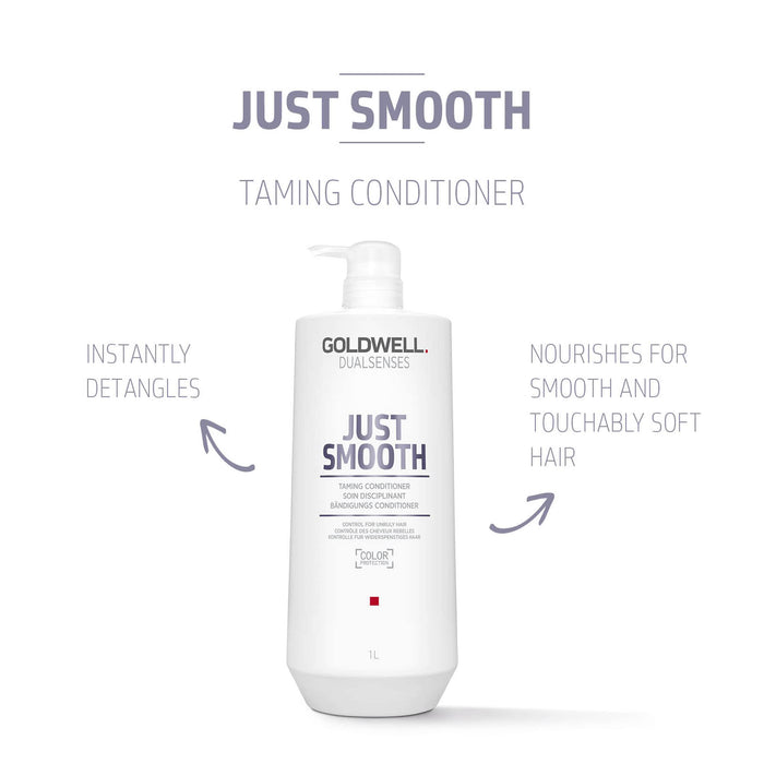 Goldwell Dualsenses Just Smooth Taming Anti-Frizz & Humidity Control Conditioner 1L