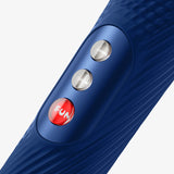 FUN FACTORY Vim Wand Massager Rechargeable Cordless Body Massager Quiet Operation Water Resistant Handheld Massager 5 Speeds - 3 Patterns (Midnight Blue)