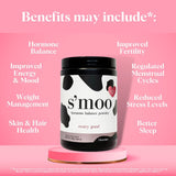 S’moo Ovary Good - Chocolate l Inositol Blend for PCOS, Hormone Balance & Fertility | Regulate Cycle, Improve Energy Levels, Ovarian Function, Hormonal Acne & More (30 Servings)