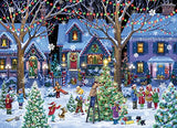 Christmas Cheer Jigsaw Puzzle Advent Calendar 1000 Pieces by Vermont Christmas Company - 24 Puzzle Sections to Complete - Count Down to Christmas Each Day in December