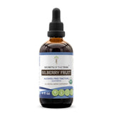 Secrets of the Tribe Bilberry Fruit USDA Organic | Alcohol-Free Extract, High-Potency Herbal Drops, Vision | Made from 100% Certified Organic Bilberry (Vaccinium Myrtillus) Dried Fruit 4 oz
