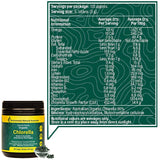 Organic Chlorella Tablets, Australian | Advanced BioDynamic Cracked Cell Wall | Chlorophyll-Rich, Vitamins, Minerals, CGF| Supports Good Health, Wellbeing | Vegan (Natural, 300)