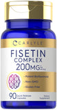 Carlyle Fisetin Complex | 200mg | 90 Capsules | Non-GMO and Gluten Free Supplement