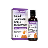 BlueBonnet Liquid Vitamin D3 Drops 2000 IU, Natural Citrus Flavor, 1 Fl Oz
