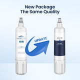 GLACIER FRESH 4204490 Water Filter and 7007067 Air Purification Cartridge Combo Pack, Compatible with Sub-Zero 4204490, 4290510 Refrigerator Water Filter, 7042798/7007067 Air Filter(3+3)