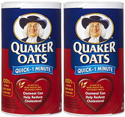 Quaker Standard Oatmeal Quick - 18 oz - 2 pk