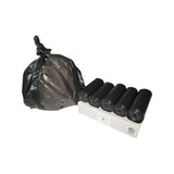 Top Knot Bags 45 Gallon Garbage Trash Bag 40X46" 1.5 Mil Black 100 Count Can Liner Bulk 40 Gallon 41 Gallon 42 Gallon 43 Gallon 44 Gallon Made in USA