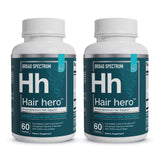 Essential Elements Hair Hero - Broad-Spectrum Hair Formula - Healthy Hair, Skin, and Nails - 5000 mcg Biotin 30 Day Supply (2-Pack)