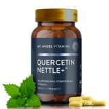 Mt. Angel Vitamins Quercetin Nettle+ - Supports Allergy Wellness & Sinus Health, Featuring Quercetin with Bromelain, Crafted for Seasonal Well-Being, cGMP Certified, Made in USA, 90 Tablets