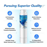 ICEPURE RWF5800A Refrigerator Water Filter Compatible with Frigidaire EPTWFU01, EWF02, Pure Source Ultra II, 3PACK