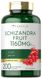 Carlyle Schisandra Supplement 1160 mg | 200 Capsules | Berry Fruit Extract | Non-GMO and Gluten Free