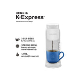 Keurig K-Express Coffee Maker, Single Serve K-Cup Pod Coffee Brewer, Warm Stone