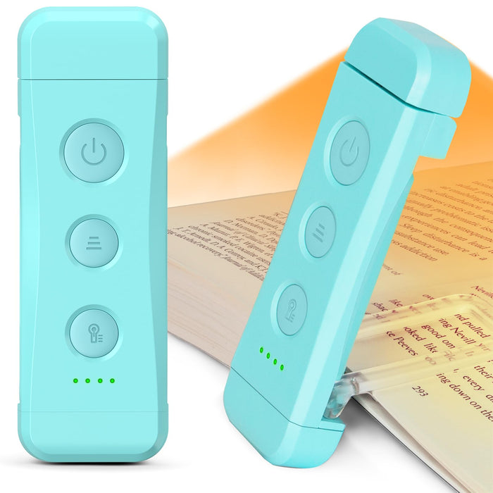 Glocusent USB Rechargeable Book Light for Reading in Bed, LED Reading Light