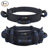 Gait Belts for Seniors,Medical Nursing Safety Gait Belts Transfer Belts - Gait Belt with Handles Quick Release Buckle – Occupational & Physical Therapy Aids (Black)