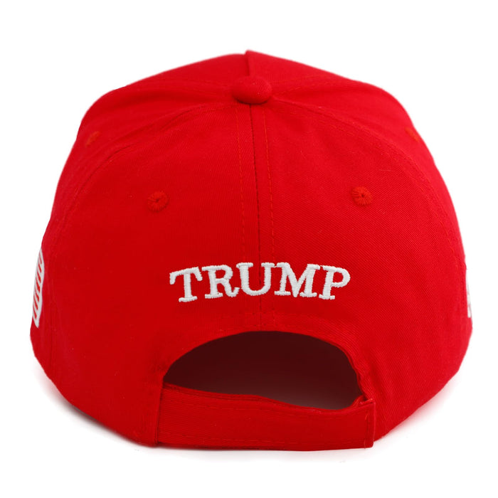 Nigua MAGA Hat, 2PCS 45-47 Trump 2024 Hat Make America Great Again Slogan Baseball Cap