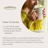 Starwest Botanicals Organic Ginger Root Powder, 1 Pound