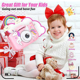 2024 Upgrade Kids Camera for Girls, Christmas Birthday Gifts for Girls Boys, 1080P HD Selfie Digital Video Camera for Toddlers, Cute Portable Little Girls Boys Gifts Toys for 3 4 5 6 Years Old