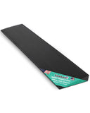 Linkloos 1.5" Rise Rubber Threshold Ramp, 2204Lbs Recycled Rubber Power Threshold, 35.4" L x 7.87" W Non-Slip Surface Solid Threshold Ramp is Adjustable and Cuttable for Wheelchairs, Power Scooters