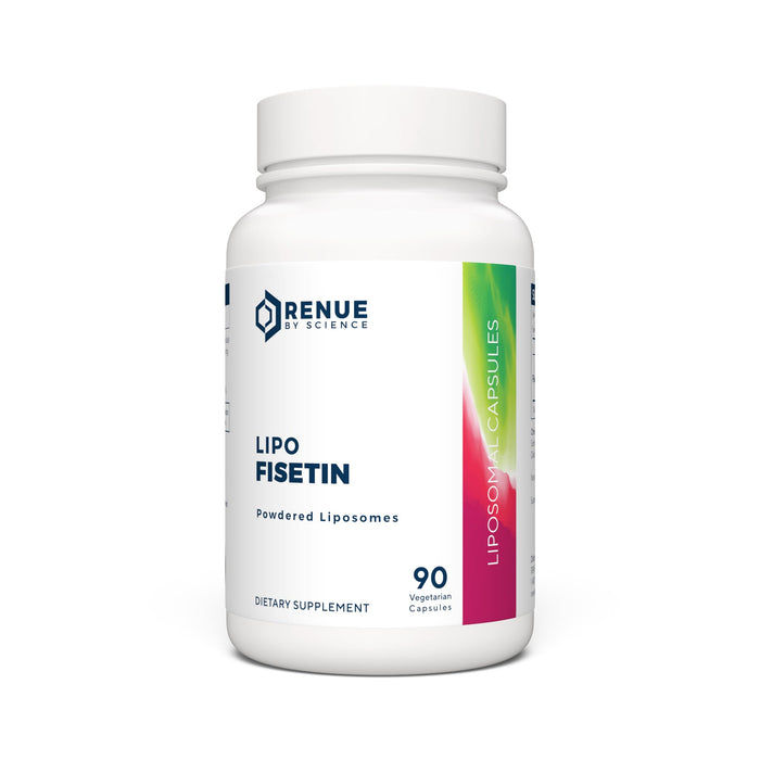 RENUE Liposomal Fisetin Senolytic Supplement 150 mg - Bioavailable Formula for Increased Absorption – 90 Capsules