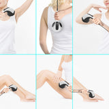 LIPOERA Electric Back Massager - Handheld-Cellulite Massager Full Body Massager with 4 Massage Heads