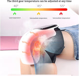 Kneemedy –Natural Knee Pain Relief Device,Kneebliss Knee Massager with Heat and Red Light Therapy,Rechargeable Knee Pain Relief Device,for Knee Joint Pain Injury Swelling Stiffness (1pcs)