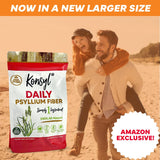 Konsyl Daily Psyllium Fiber 540g / 19oz - Non-GMO, Vegan, Keto-Friendly, Fiber Supplement Powder - Supports Digestive Health (19 Ounce)