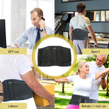 AMORWELL Back Brace for Lower Back Pain - Relief Sciatica - Lumbar Support Belt for Lifting for Men and Wome