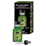KAMA SUTRA Oil of Love The Original - .75 fl oz - Kissable Warming Body Topping for Oral Foreplay Fun, Delicious Lickable Flavor for Couples, Women, and Men. Water-Based.