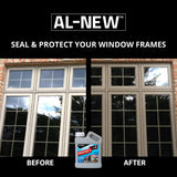 AL-NEW Step 2 Protect | Restoration Solution for Outdoor Patio Furniture, Garage Doors, Window Frames, Exterior Lights & Fencing (32 Ounce)