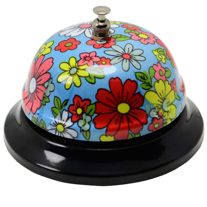 WEKOIL Call Bell Desk Service Bell Ding Bell for Restaurant Hotel Room Kitchen Party Office Receptionist Elderly Teachers Chef Large Cute Bell,3.3 inch