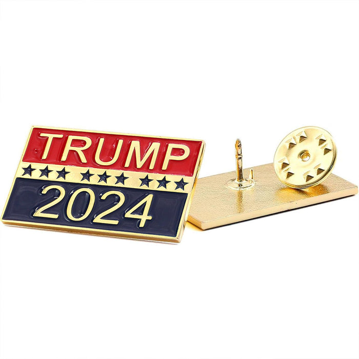 Show Your Support for Trump's 2024 Run with Trump Pins 2024 - Trump Lapel Pins for the 2024 President Election!