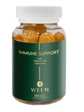 WEEM Immune Support Gummies - Vitamin C - Zinc - Echinacea - Health System Support - Alternative to Pills, Gluten-Free, Natural Supplement for Kids and Adults - 1 Pack