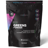 Livingood Daily Greens Powder (Original) - Green Juice Powder Supplement with Spirulina, Chlorella, Broccoli, Spinach for Energy & Digestive Support - Powdered Super Greens for Gut Health, 30 Servings