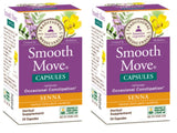 Traditional Medicinals - Smooth Move Senna, 2 Pack of 50 capsules by Traditonal Medicinals
