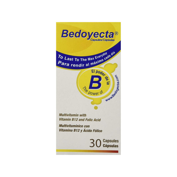 Bedoyecta Multivitamin Capsules 30 Each