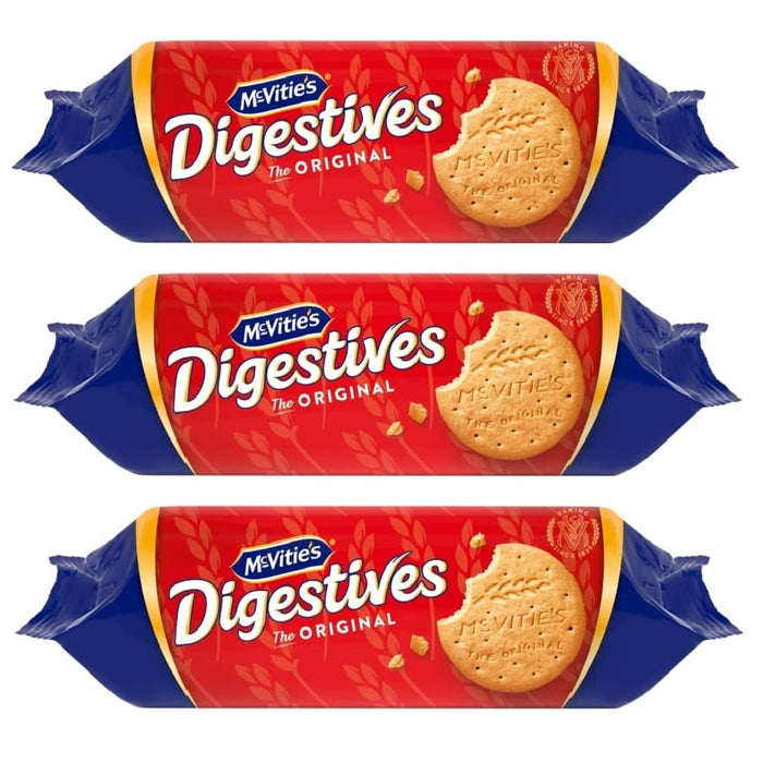 Mcvitie's Digestives Biscuits 355g (Pack of 3)