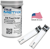 True Metrix Blood Glucose Test Strips Box of 50 - Pack of 2