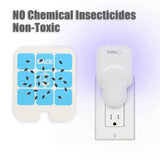 16 Pack Refills Glue Cards for Safer Home Fly Trap Refll SH502 Insect Trap Refill White