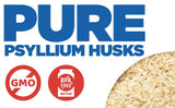 Yerba Prima Psyllium Whole Husk, 1 Bottle 12 oz - Fiber Supplement, Vegan, No Sugar or Artificial Sweeteners, Non GMO, Gluten Free