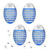 4 Pack Bug Zapper Indoor, Fly Trap for Indoors, Electronic Mosquitoes Killer, Mosquito Zapper, Electronic Mosquito Zapper Gnat Traps with LED Light for Patio