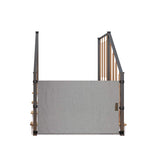 The Stair Barrier Baby and Pet Gates: No-Drill Portable Banister to Banister Safety Gates