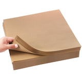 Kraft Paper Sheets 15 x 15in 300 Sheets Brown Wrapping Paper Craft Paper Sheets Heavy Duty Kraft Paper for Shipping Drawing Christmas Gift Packaging, 80gsm